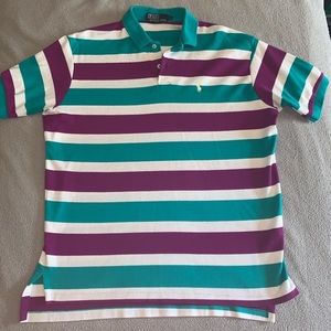 Vintage Polo by Ralph Lauren Striped Sports Polo